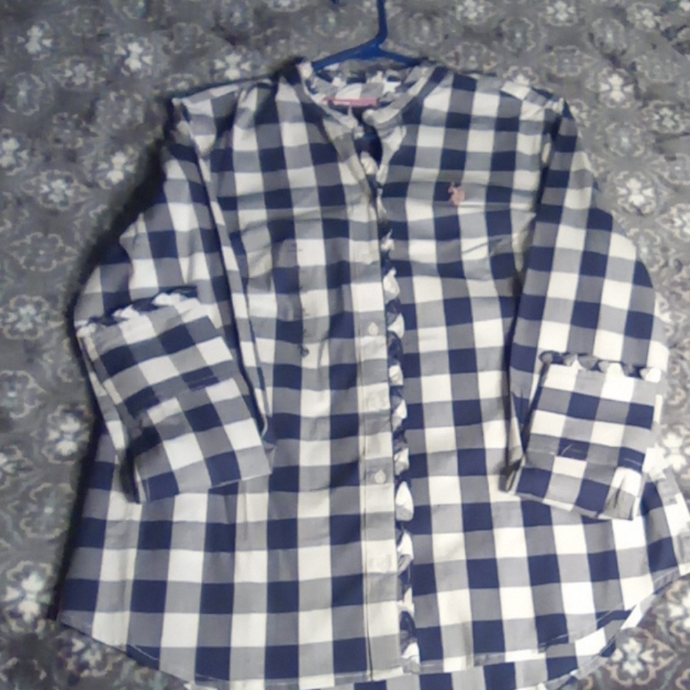 U.S. Polo Assn. Checkered Button Down
